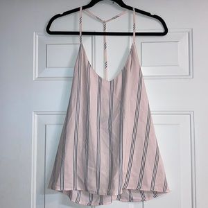 baby pink tank top